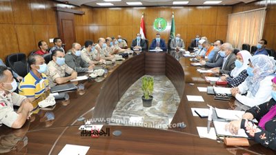 محافظ المنوفية: تكثيف رفع القمامة و تطهير المقرات واللجان إستعداداً لإنتخابات مجلس الشيوخ