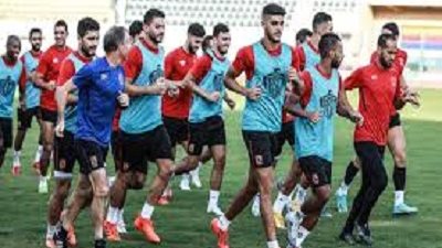 الاهلى يستأنف تدريباته الليلة استعدادا للقاء انبى فى الدورى
