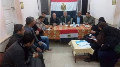 رئيس مدينة أشمون فى لقاء جماهيرى بجريس