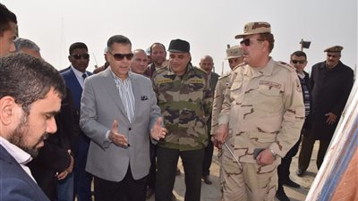 94 % نسبة تنفيذ محور عدلي منصور والافتتاح مارس القادم