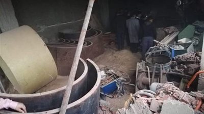 حملة ازالات محافظة الجيزة تكشف عن اعمال تنقيب عن الاثار بعقار حى الهرم صور وفيديو