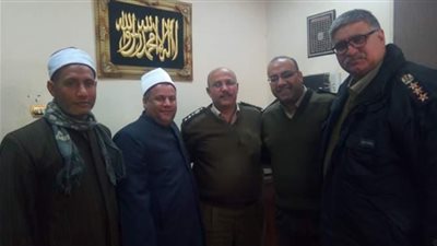 أوقاف شبين القناطر تقدم التهنئة لقيادات الشرطة بمناسبة أعيادهم