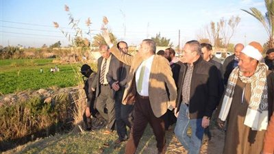 استئناف العمل بمصرف الصندوق لحماية 30 ألف فدان من البوار بالقصاصين