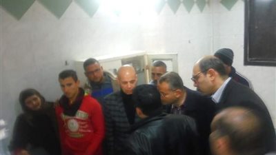 وكيل وزارة الصحة بالشرقية يتفقد مصابي حادث أبو حماد