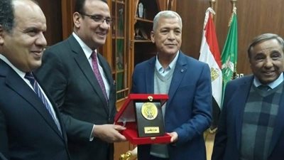 حزب الحرية المصري يقدم التهاني لقيادات الداخلية بالمنوفية