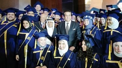 الجامعة العربية المفتوحة تحتفل بتخريج الدفعة 12 من 18 دولة بالصور