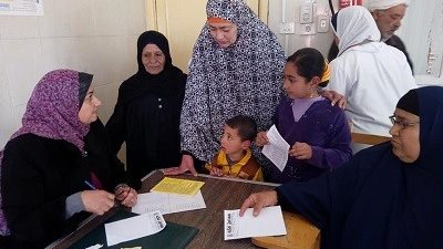 بالصور .. مستقبل وطن يواصل القوافل الطبية لقرى الإسماعيلية