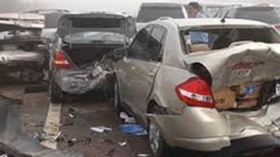 مصرع واصابة 6 اشخاص في حادثي تصادم في البحيرة