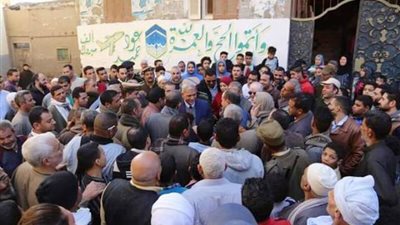 محافظ المنوفية يتفقد قرية كفر داود ويوجه بإعادة فتح المسجد الكبير بالقرية بالصور