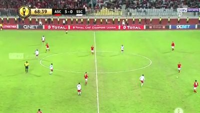الأهلى يتصدر مجموعته بالفوز على سميبا التنزانى بخماسية نظيفة