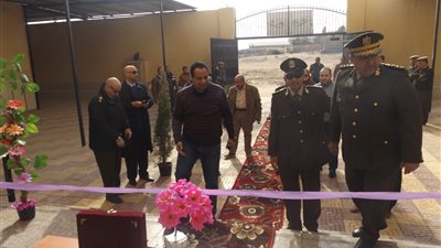 افتتاح المبنى الإدارى لمجمع الأحوال المدنية بالمنيا الجديدة