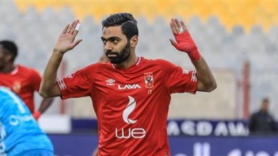 حسين الشحات يجرى فحصا طبيا لتحديد مدى اصابته