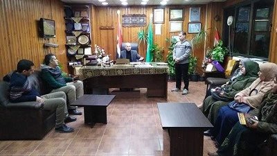 إجتماع وكيل الوزارة بإدارة الرعاية الأساسية لتجهيز حملة 100مليون صحة