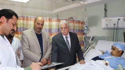 فودة يفاجئ مستشفي شرم الشيخ الدولي للاطمئنان على الخدمات الطبيه المقدمه