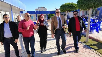 البجرمي يتفقد مركزي شباب 15مايو وحلوان.. صور