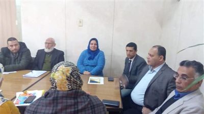 وكيل الوزارة يجتمع برؤساء أقسام الشباب بالشرقية
