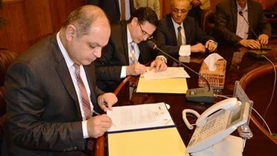 محافظ الغربية ورئيس التحرير..يدشنان أول بوابة الكترونية للمحافظة مع بوابة الجمهورية أونلاين بالصور