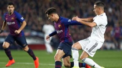 شاهد اهداف مباراة برشلونة وريال مدريد فى كأس اسبانيا