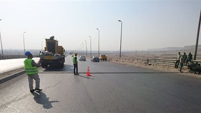 تحويلات مرورية بطريق السويس الصحراوى