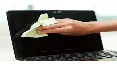 اسهل طريقة لتنظيف اللاب توب