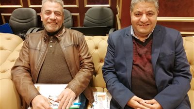 وصول سيد فؤاد والفنان صبرى فواز للمشاركة فى أولى فعاليات 