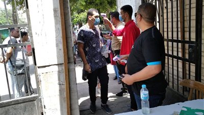 90طالب أدوا اختبارات القدرات بتربية نوعية عين شمس اليوم