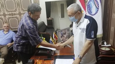عصام العمدة ابن قرية بنى محمديات يعلن انضمامه لكتيبة مستقبل وطن فى اسيوط.. بالصور