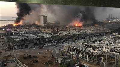 ارتفاع حصيلة قتلى انفجار مرفأ بيروت إلى 171 شخصا