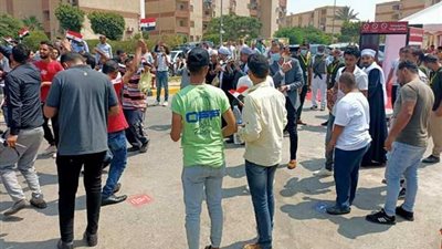 لجان التجمع تشهد كرنفالا وطنيا من الناخبين ... صور