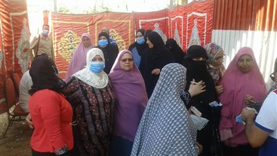 النساء الأكثر إقبالاً على التصويت فى إنتخابات مجلس الشيوخ بالمنوفية .. صـــــور