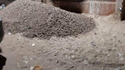 الأجهزه التنفيذية بفاقوس تجهض محاولة بناء مخالف بدون ترخيص