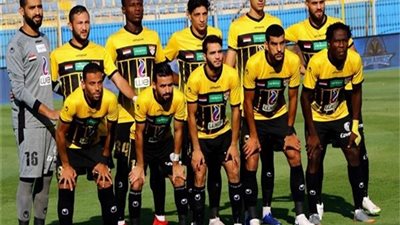 احمد عفيفى يتقدم بالهدف الأول للانتاج الحربى فى شباك الأهلى