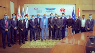 حسن القلا يكشف عن تحالف أكبر مدينة طبية فى إفريقيا والشرق الأوسط وشركة هواوى..بالفيديو والصور
