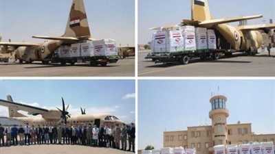 بتوجيهات من الرئيس.. مصر تكثف الجسر الجوى لإرسال المساعدات العاجلة الى لبنان