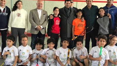 انطلاق المشروع القومي لمواهب الاسكواش