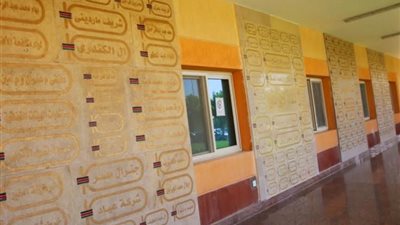 خرطوشة أورانج مصر تزين حائط الشفاء بمستشفى شفاء الأورمان بالأقصر