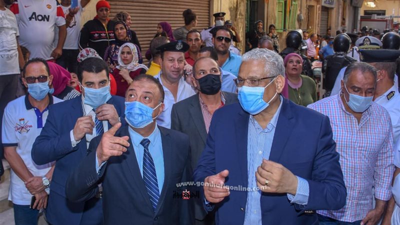 المحافظ ومديرالامن