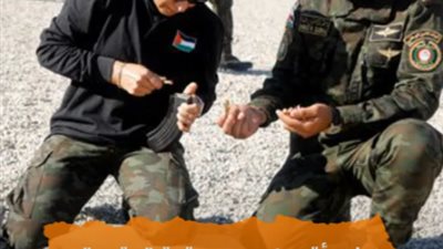 شاهد.. أمل خليفة.. امرأة فلسطينية من حديد برتبة عقيد