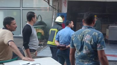 الحماية المدنية تسيطر على حريق بأحدى المطاعم الشهيرة بشبرا مصر
