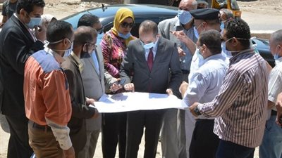 جولة تفقدية لمعاينة عدد من المنشآت والمباني بسوهاج ..صور