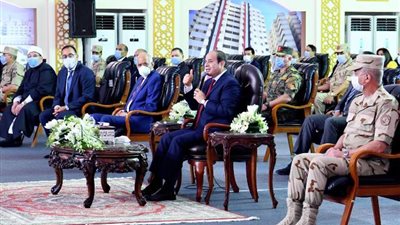 السيسي : التصدي للتعديات مسئولية الجميع .. ولن أسمح أبدا بهدم بلدنا وضياعها