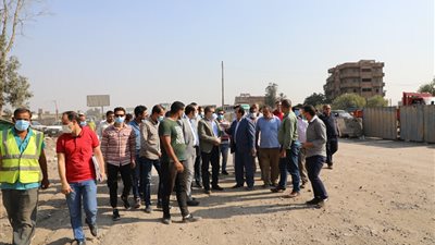 محافظ المنوفية : توسعات محطة معالجة صرف صحي الغورى ببركة السبع ومشروع كوبرى عرب الرمل أجهور بتكلفة اجمالية 280 مليون جنيه .. صـــور