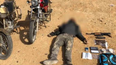مصرع ٢ من العناصر الاجرامية الخطرة في مطاردة مع الشرطة بالدقهلية