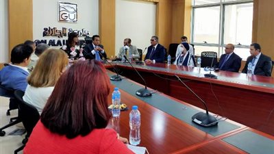 غالب: جامعة الجلالة أحدى الجامعات الأهلية وبها أحدث المنظومات التكنولوجية فى بالعالم.. بالصور