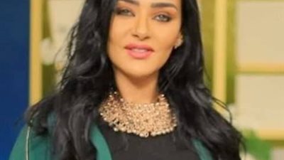 اصابة هبة الاباصيرى فى حادث سير .. صور