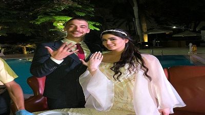 شاهد..إطلالة ملائكية لملكة جمال العرب 2019 يمنى سعيد من حفل خطوبتها