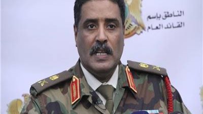 الجيش الليبى يؤكد توقف العمليات العسكرية بناءً على المبادرة المصرية