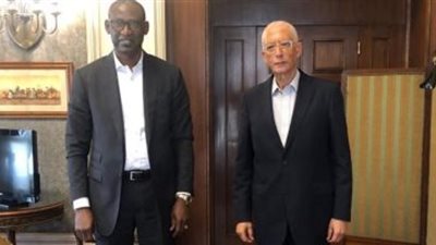 تفاصيل لقاء نائب وزير الخارجية مع مدير مكتب رئيس مفوضية الاتحاد الأفريقى