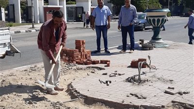 محافظ أسيوط: استكمال أعمال تطوير وتجميل الشوارع والميادين بحي شرق وغرب