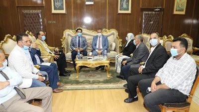 اللواء إبراهيم أبو ليمون وأحمد سمير يدشنان رياضة الميني فوتبول بمحافظة المنوفية